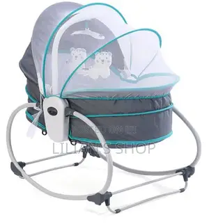 Baby Bassinet/Musical Baby Crib and Rocker