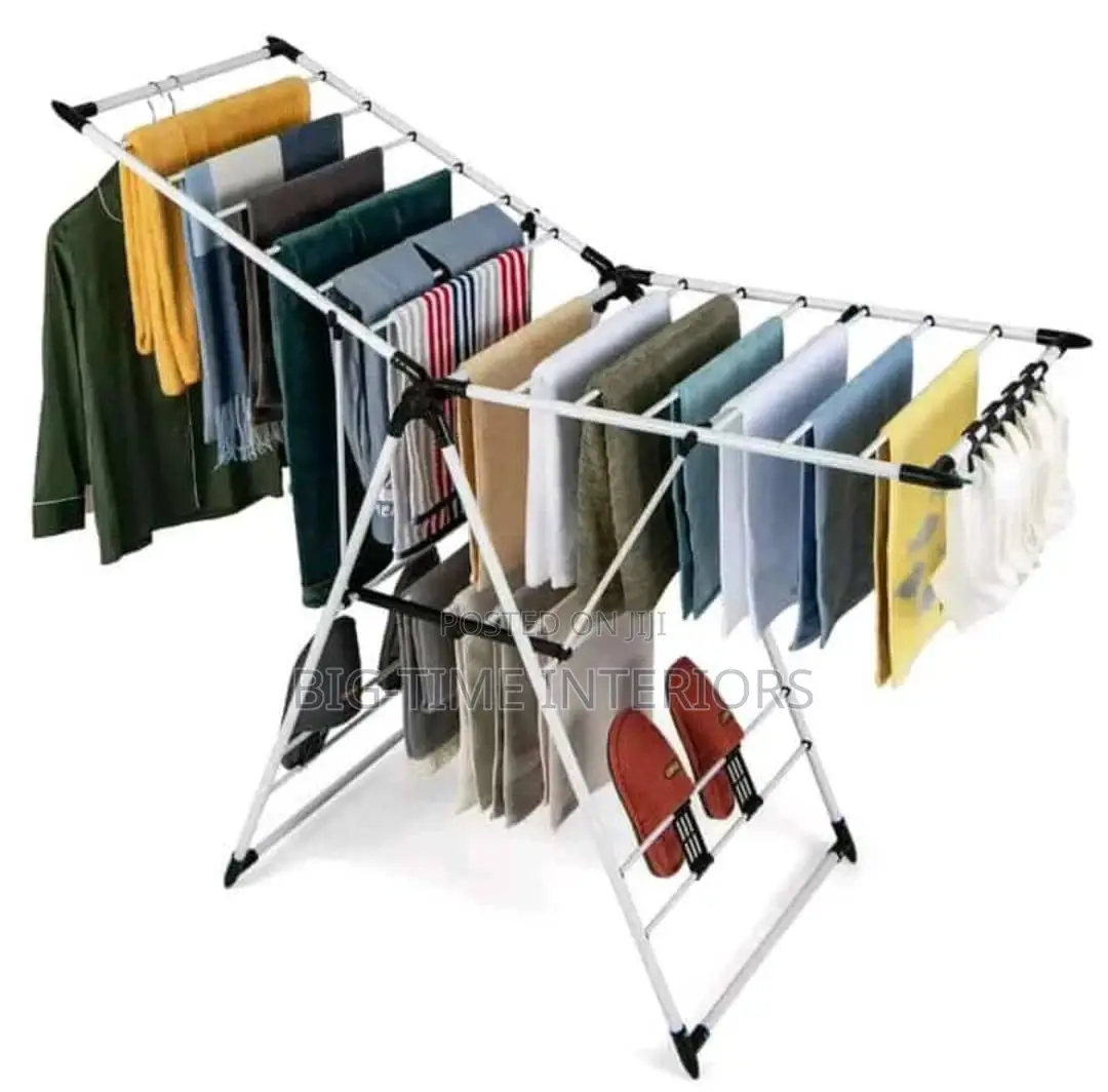 Metallic Clothes Drying Rack