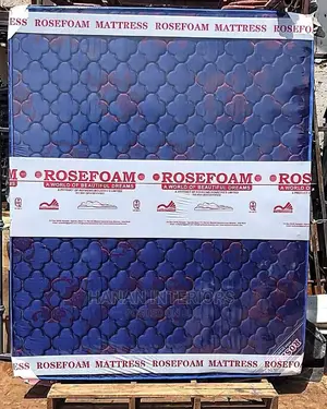 5*6 High Density Roseform Mattrese-Blue