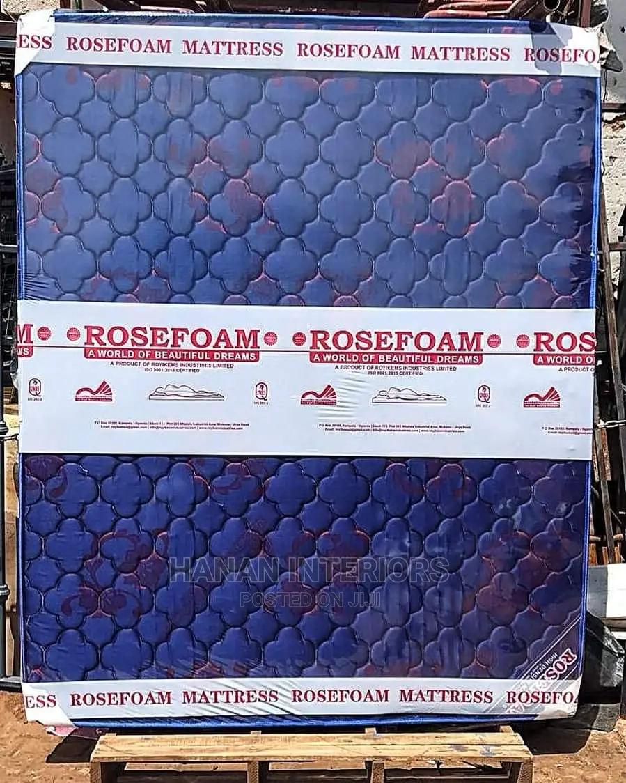 5*6 High Density Roseform Mattrese-Blue