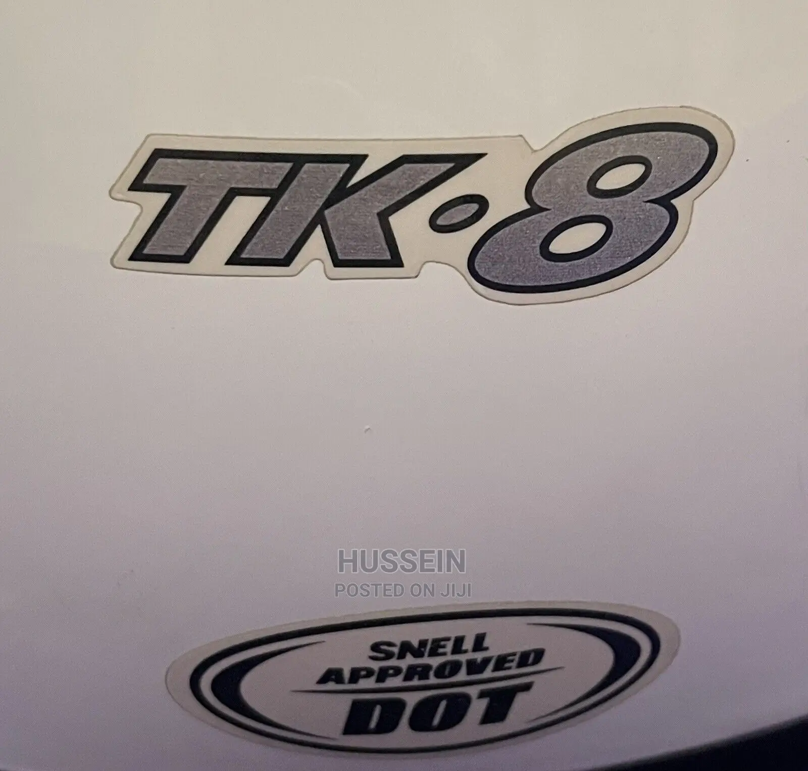 KBC Helmet TK-8 White Size XS 53-54 Cm Full Face Motorcycle