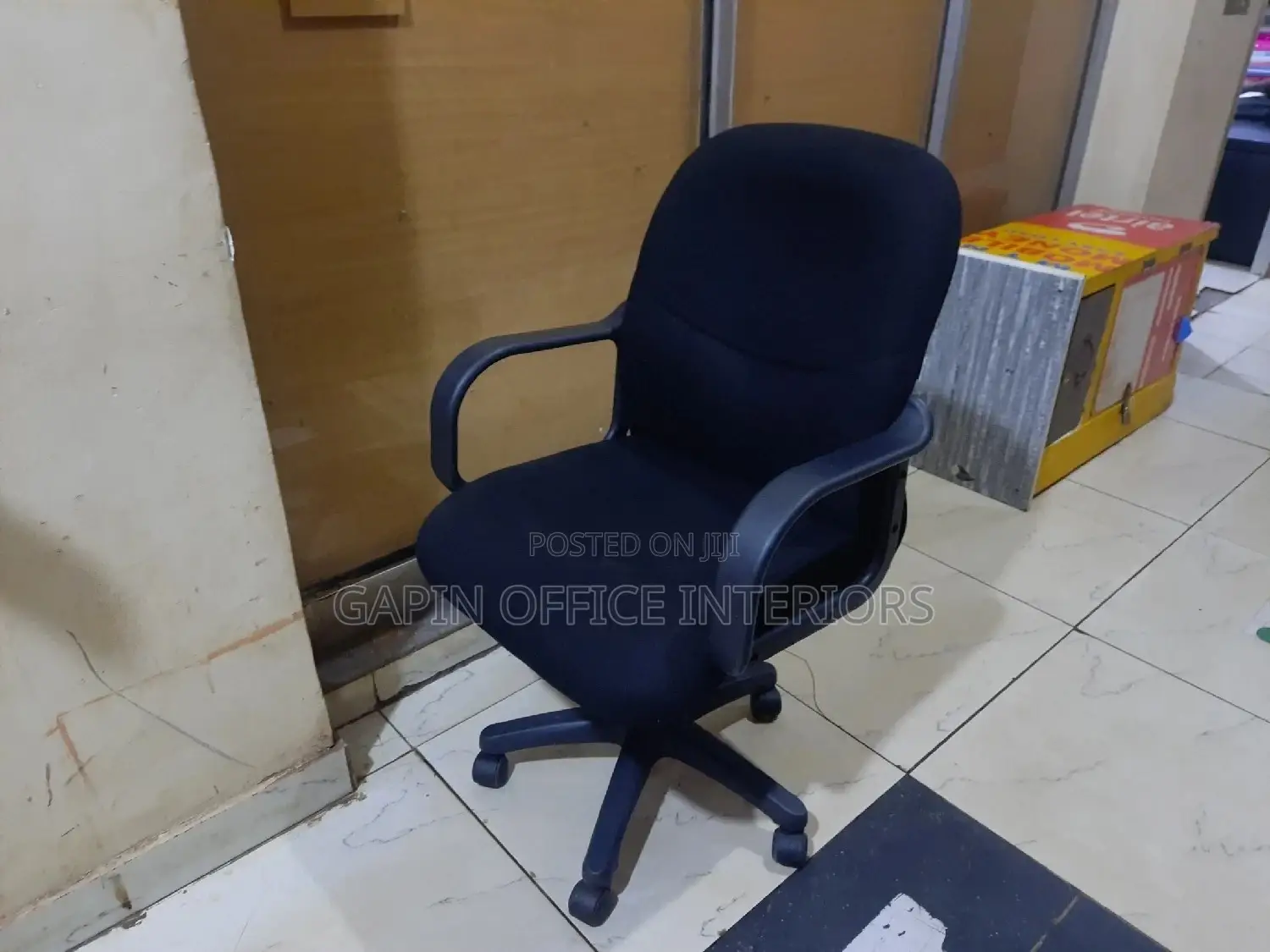 Fabric Chair, Black