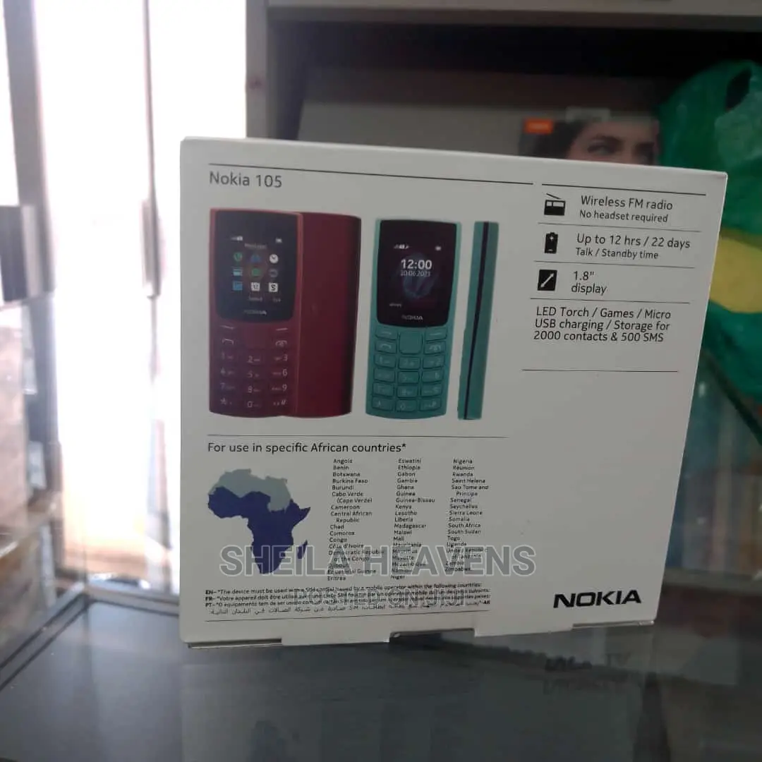 New Nokia 105 Blue