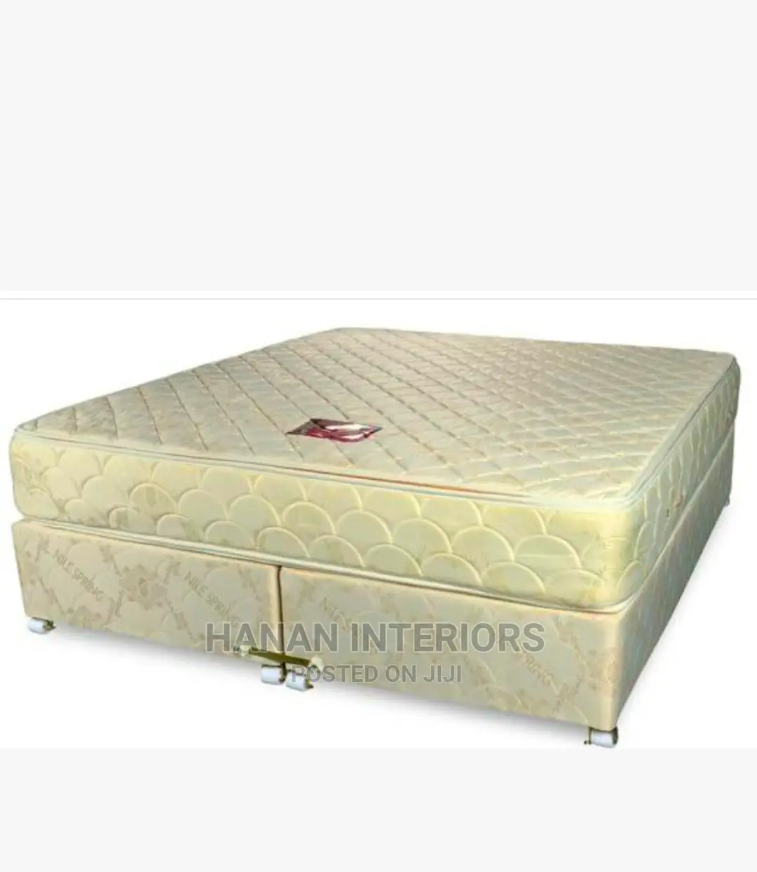6*6 Premium Nile Spring Bed And Mattress