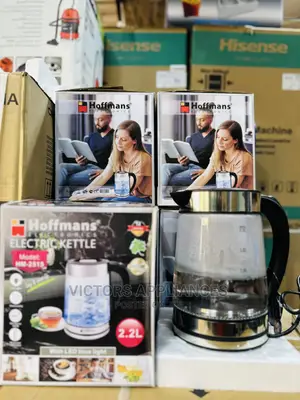 Brand New Hoffmans Glass Kettle