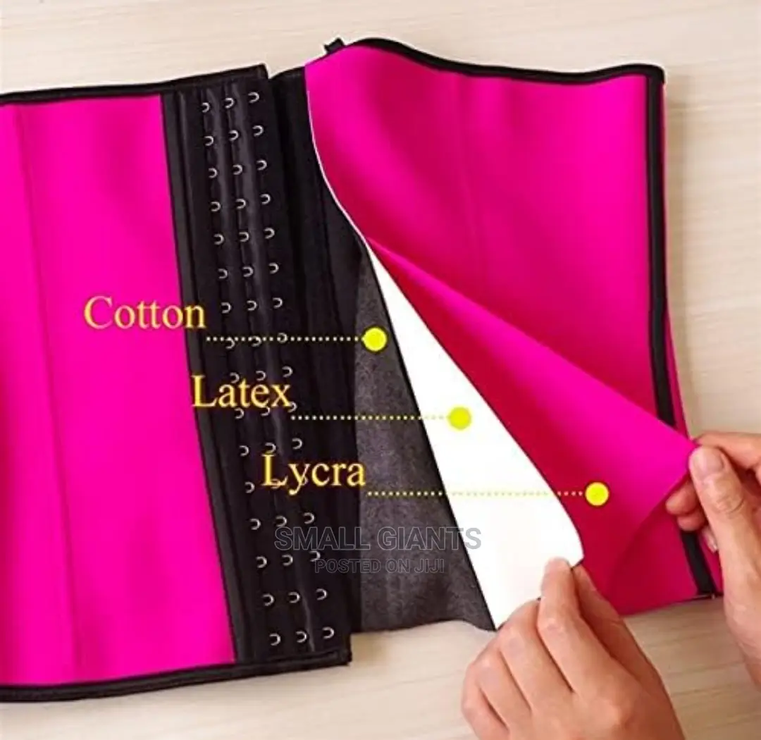 Latex Waist Trainer Corset 9 Steel Body Slimming Shapers