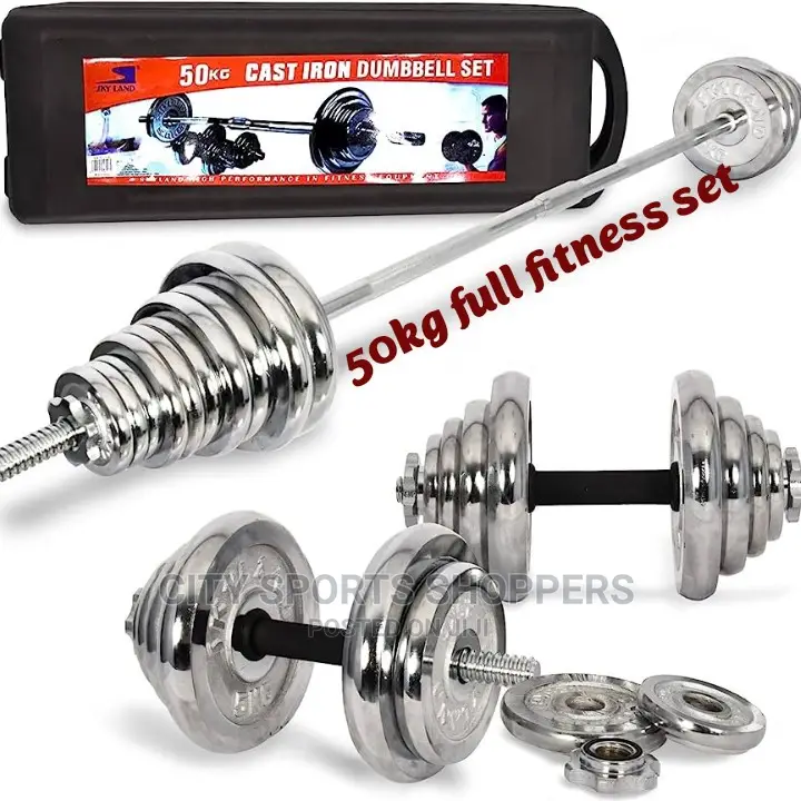 55kg Dumbbell Fitness Set Box