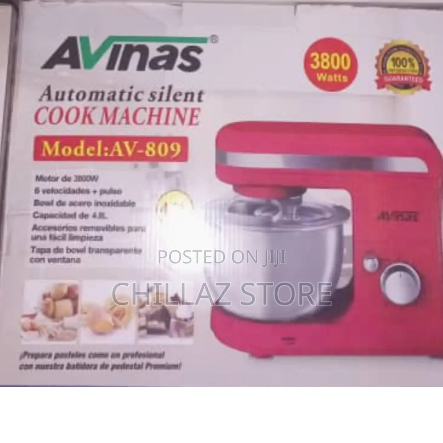 Automatic Avinas Cook Silent Machine.