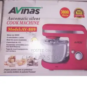 Automatic Avinas Cook Silent Machine.