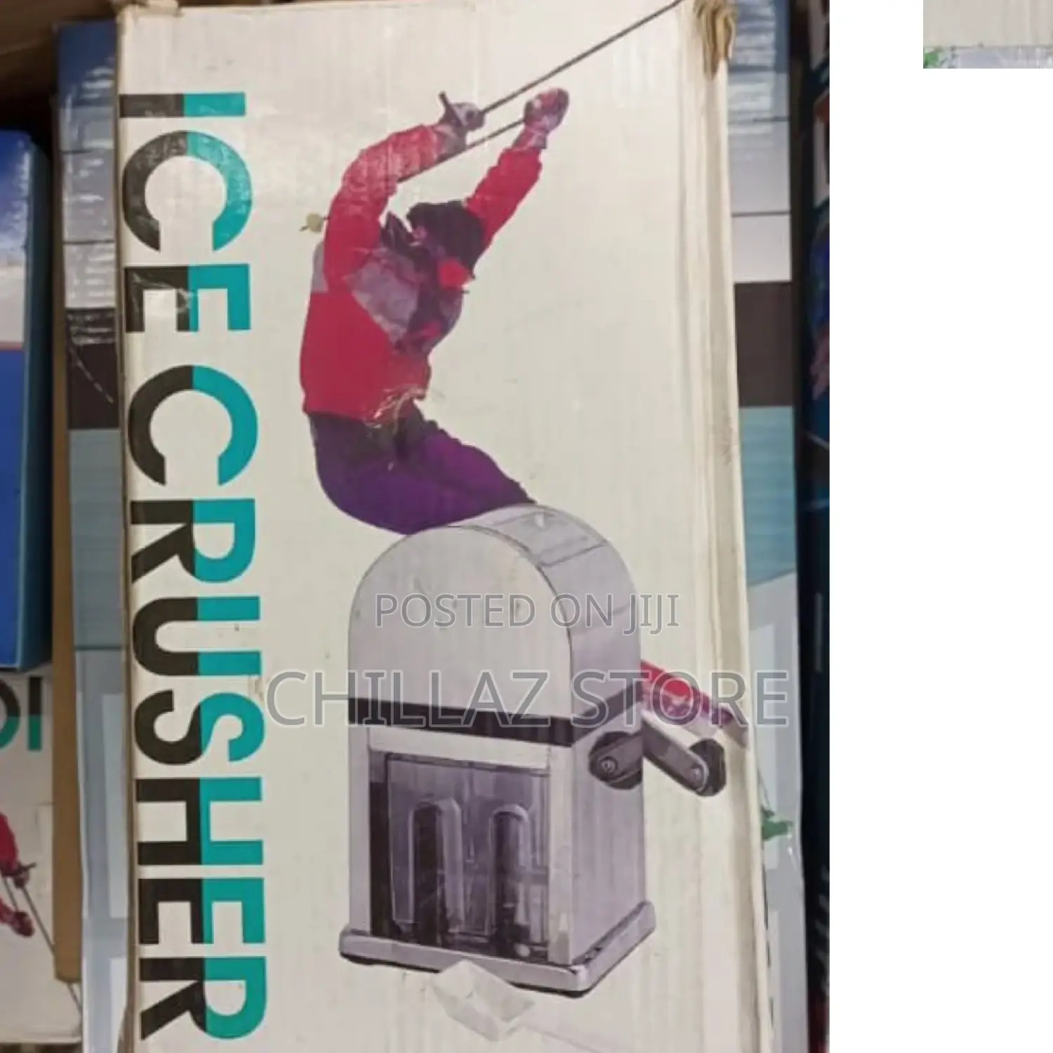 Portable Ice Crusher.