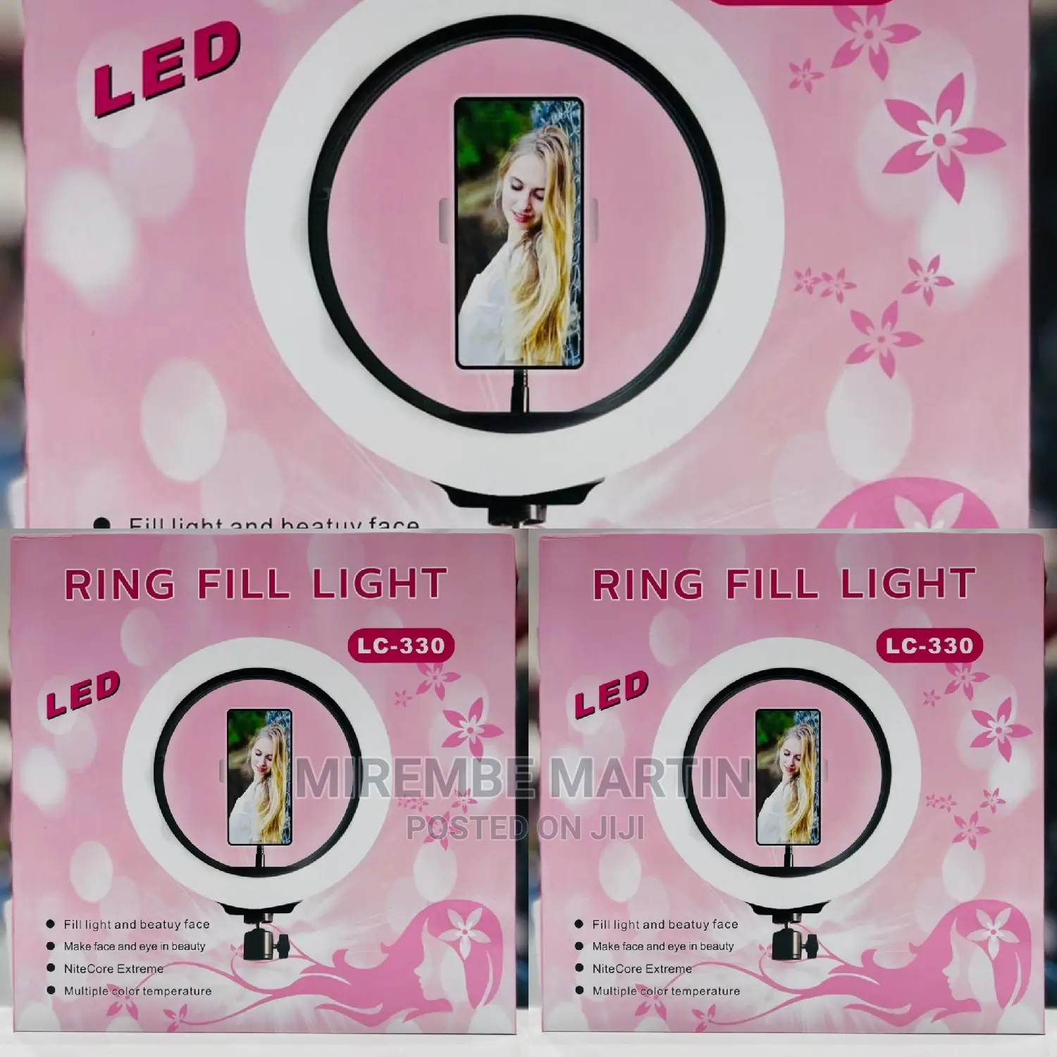 Ring Fill Light With Stand
