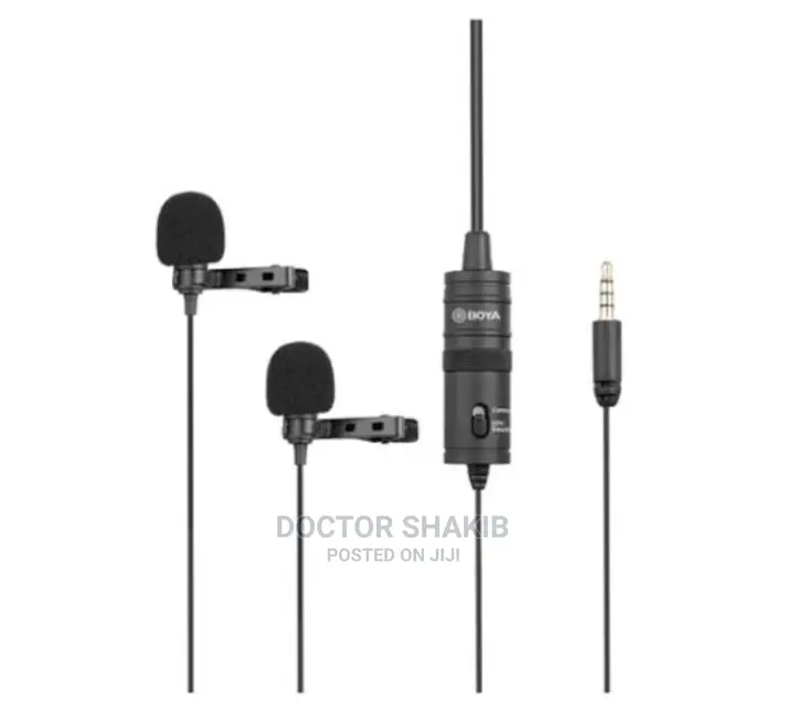 Boya Dual Lapel Microphone