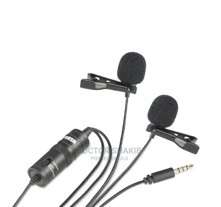 Boya Dual Lapel Microphone
