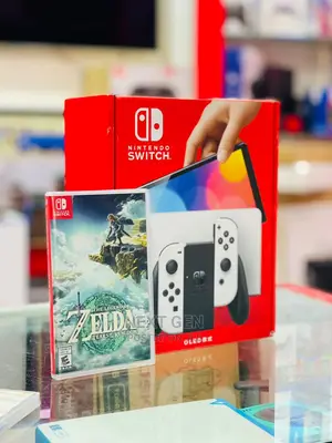Nintendo Switch Console + Zelda : Tears of the Kingdom