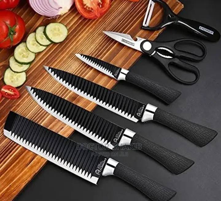 6 in 1 Chef Knives