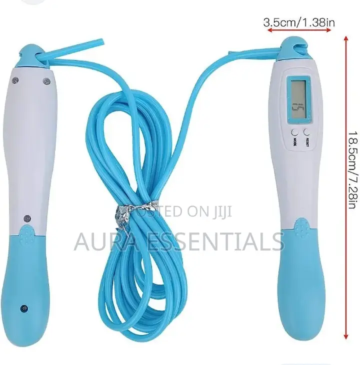 Jump Skipping Rope With Adjustable Counter