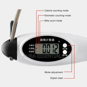 Jump Skipping Rope With Adjustable Counter
