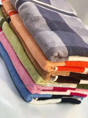 Stripped Heavy Cotton Towels