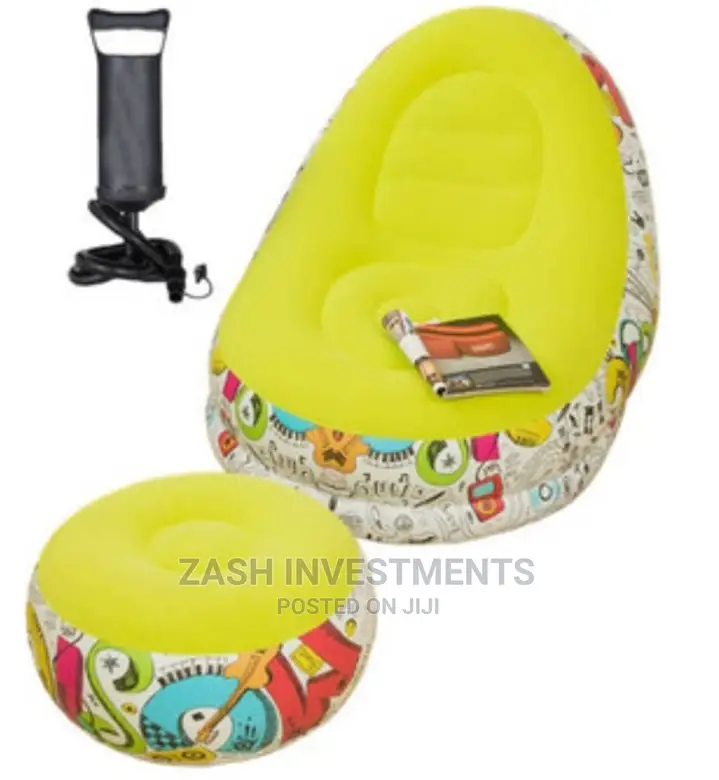Inflatable Sofa With Inflatable Foot Cushion