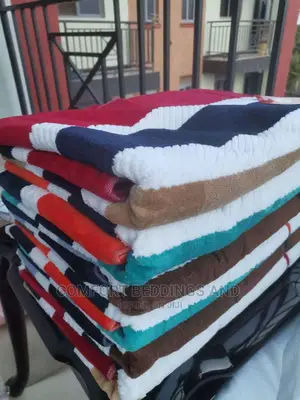 Stripped Heavy Cotton Towels