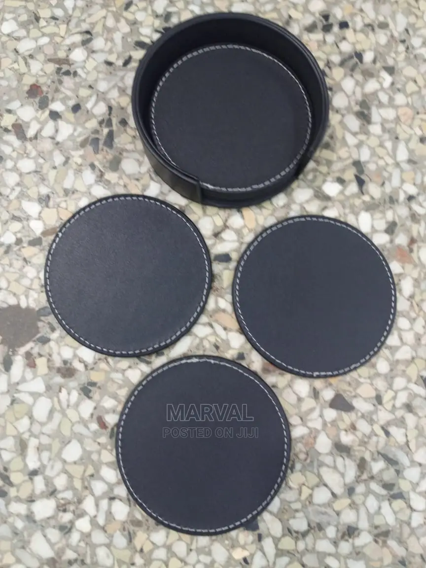 Leather Coaster ( Cup Mat or Cover)