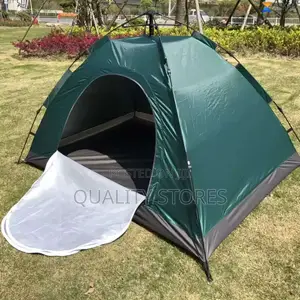 Foldable Automatic Camping Tent Green 3 People