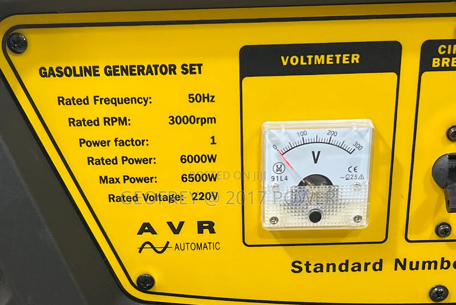 Honda Petrol Generator 6.5kva Japan Made