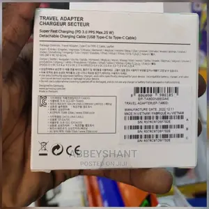 Samsung Fast Charger/Fast Charger/Samsung Charger