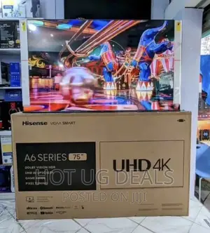 Photo - Hisense 75" Andriod Ultra HD Smart Tv Inbuilt WIFI - Black