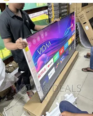 Hisense 75" Andriod Ultra Hd Smart Tv Inbuilt Wifi - Black