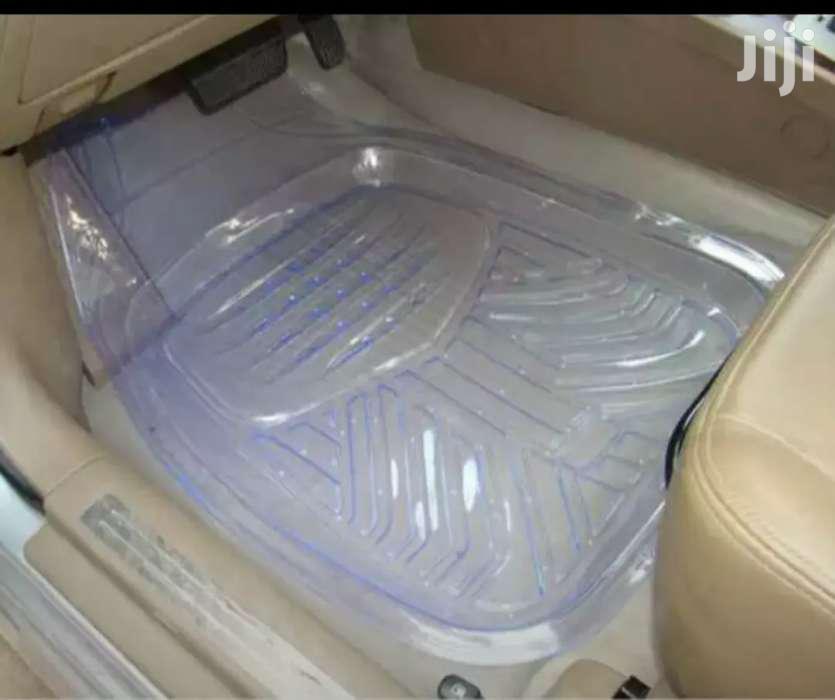 Clear Transparent Car Carpet 5pcs