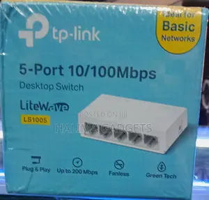 Tp Link 5 Port 10 /100mbps Desktop Switch Lite Wave