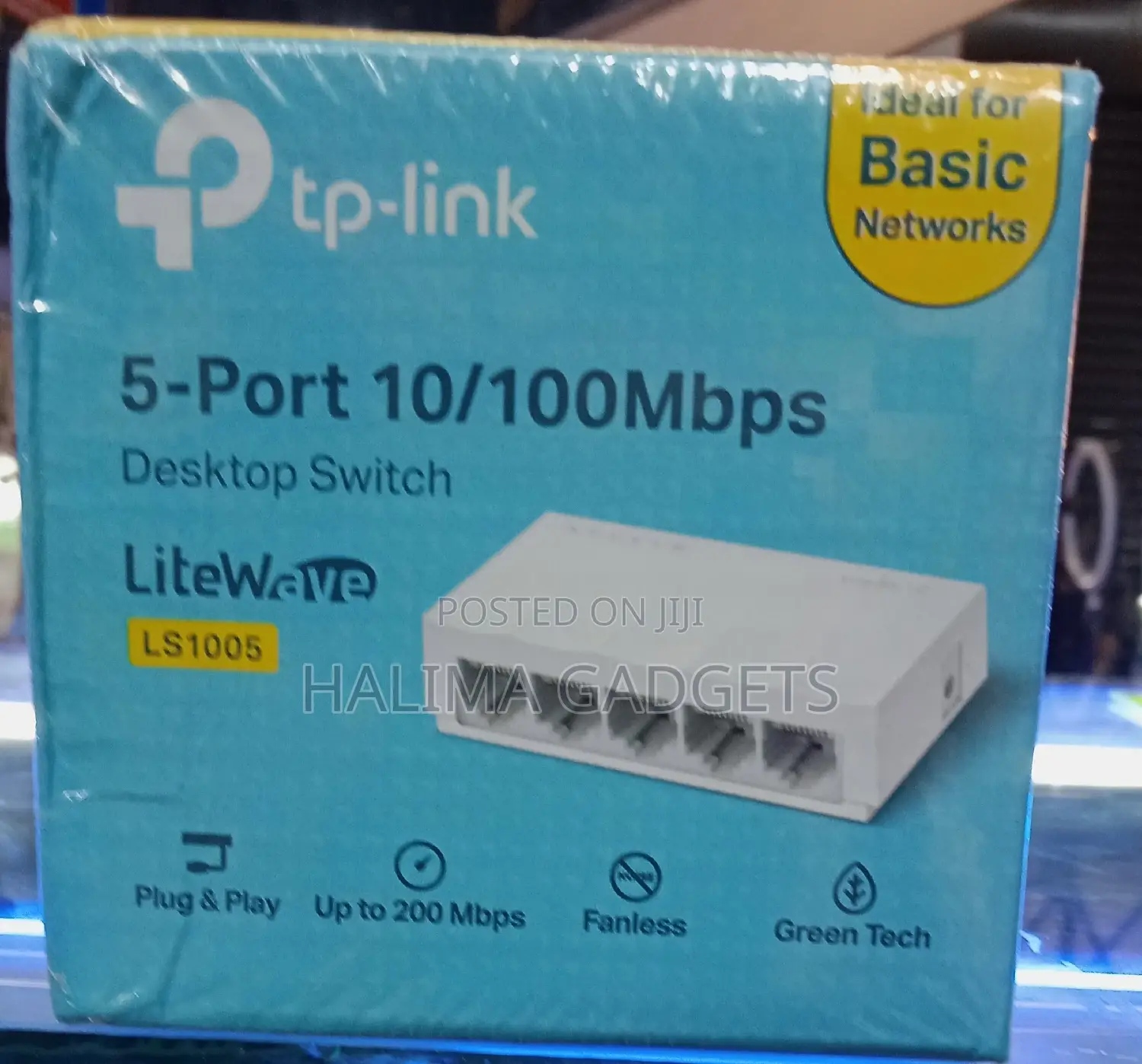 Tp Link 5 Port 10 /100mbps Desktop Switch Lite Wave