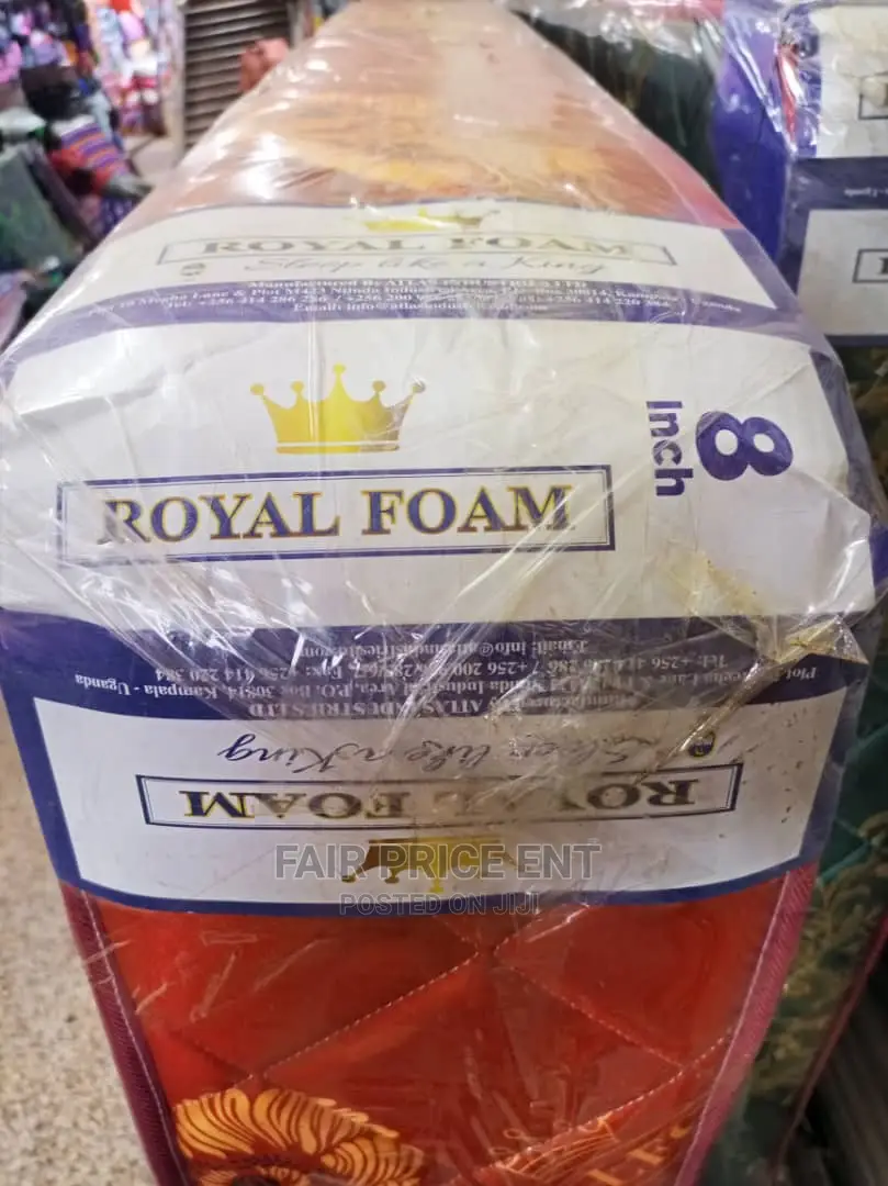 Royal Foam High Density.6x5 in 8inches.( Red)