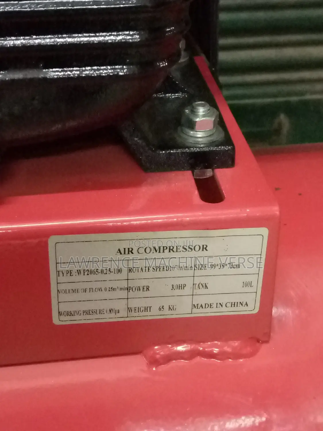 Gasoline Air Compressor 100L