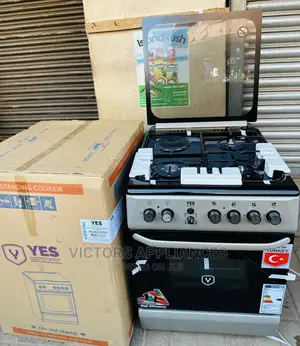 YES COOKER YS6631 With 3gas and 1 Electric Plates 60 by 60cm