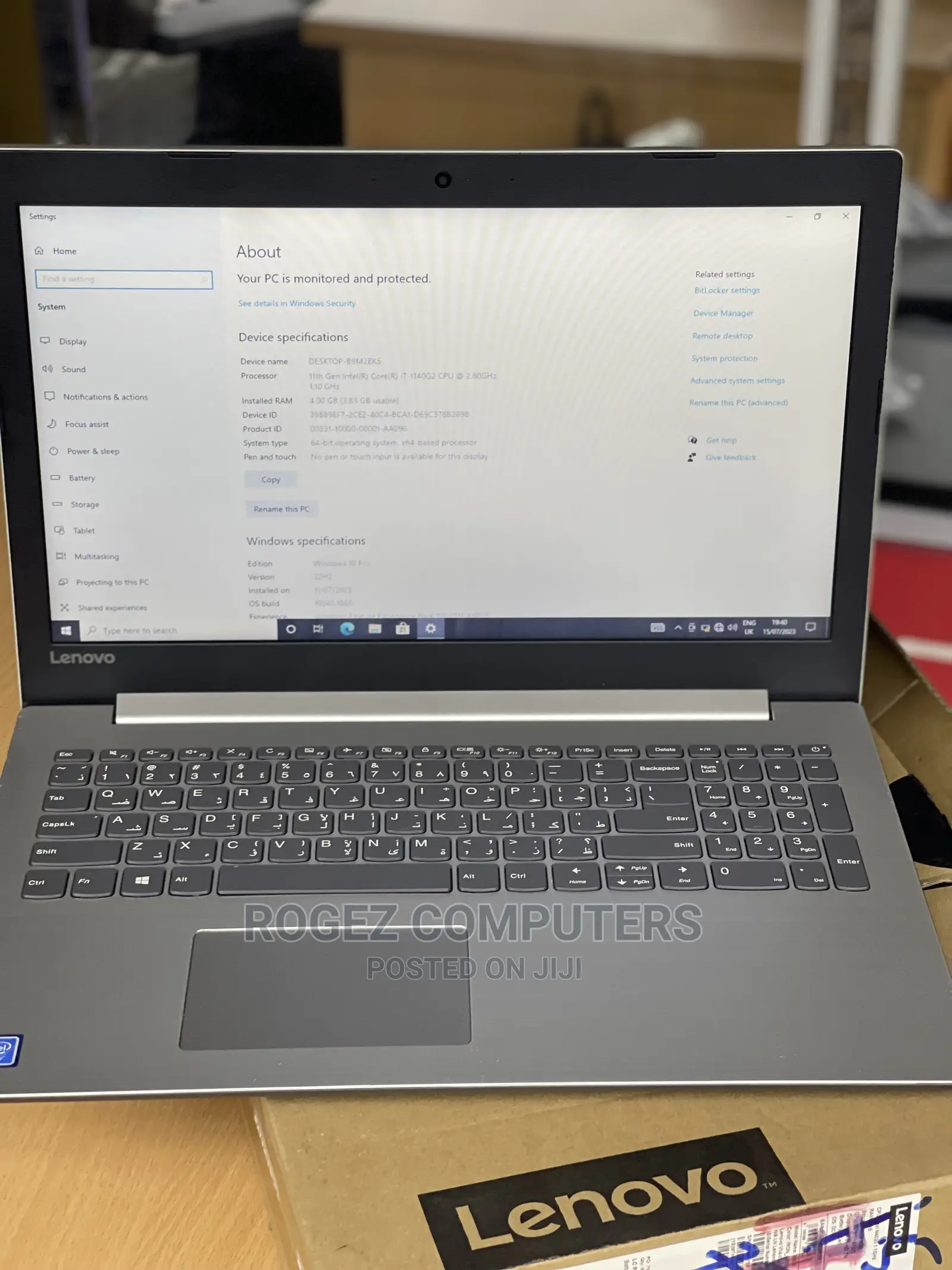New Laptop Lenovo IdeaPad 330C 8GB Intel Core I5 HDD 1T