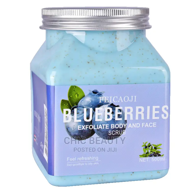 Blueberries Exfoliating Body Scrub 500g