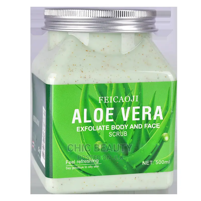 Aloe Vera Exfoliating Body Scrub 500g