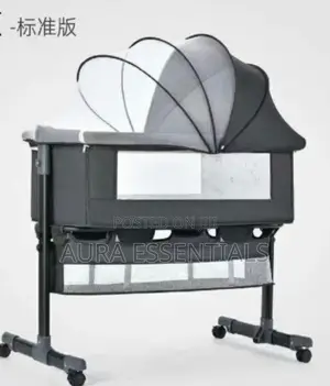 Baby Bassinet Crib 3 in 1 Baby Folding Bedside