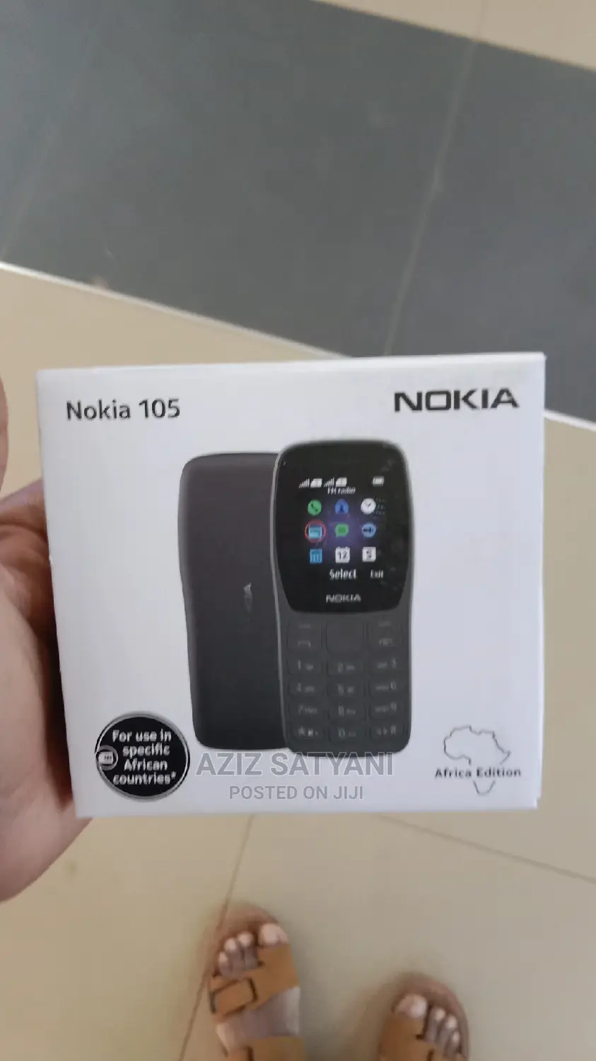 New Nokia 105 Black