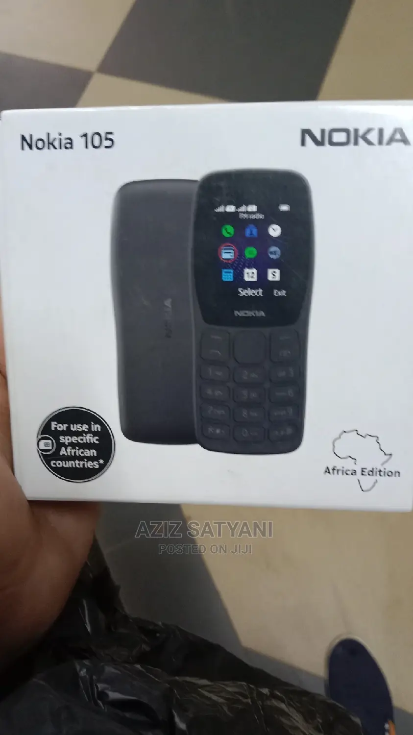 New Nokia 105 Black