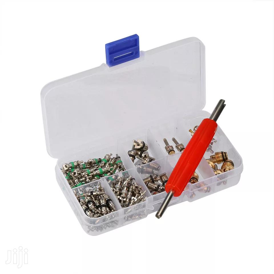 A/C Schrader Valve Core R134 Kit Of 11 Kinds Of AC Valves