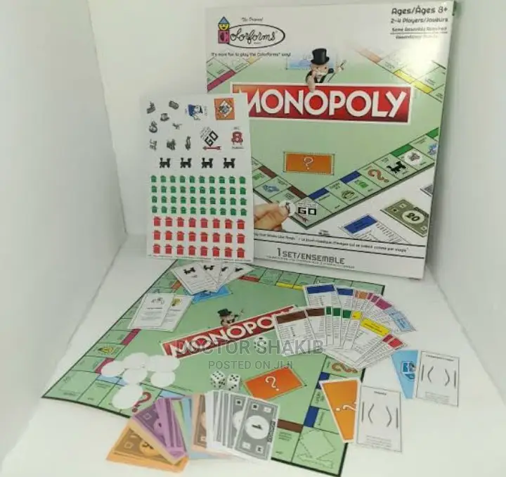 Real Monopoly Board Game