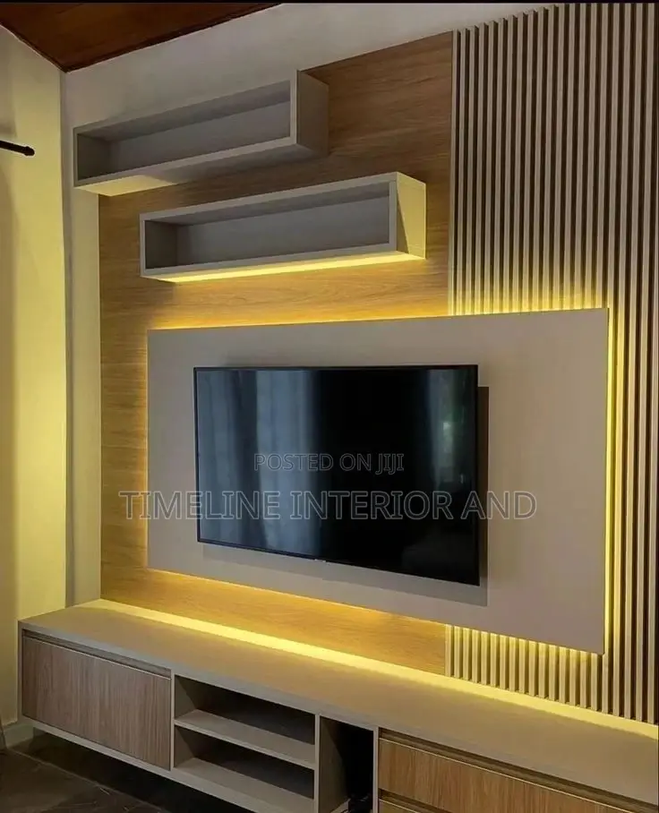 Executive TV Wall Panel Unit.