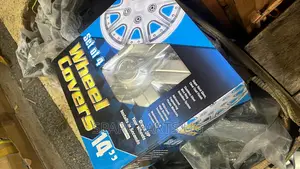 Silver Wheel Caps Size 14