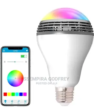 LED RGB BUIB Light Smart Bluetooth Music Speaker