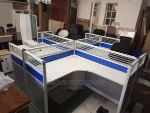 Office Desk With a Four Unit, Person