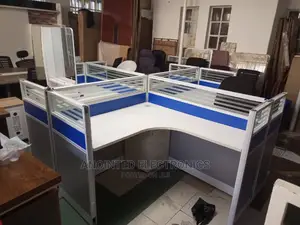 Office Desk With a Four Unit, Person