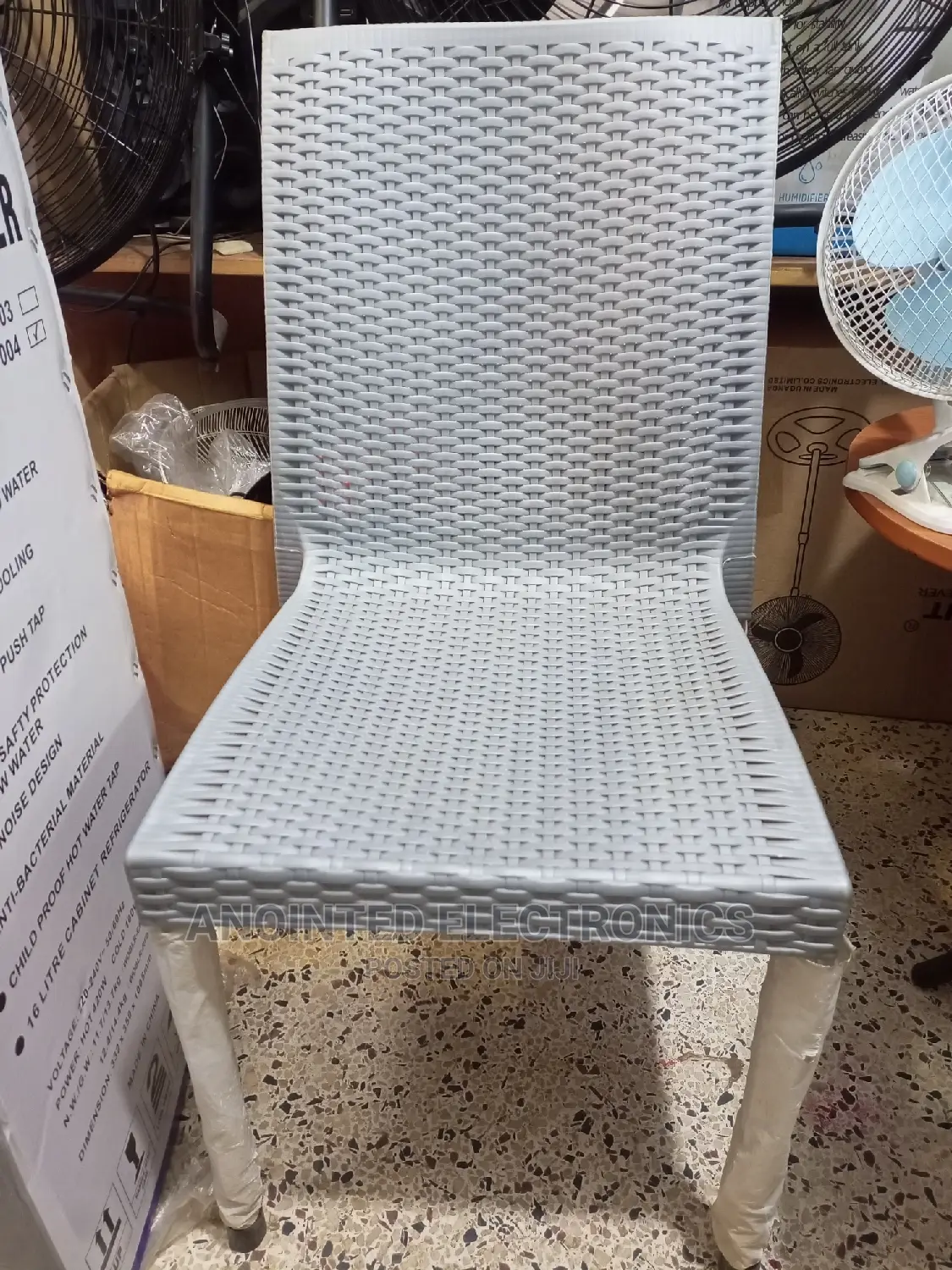 Plastic Chairs Gray